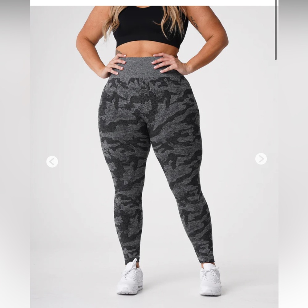 NVGTN black camo seamless leggings